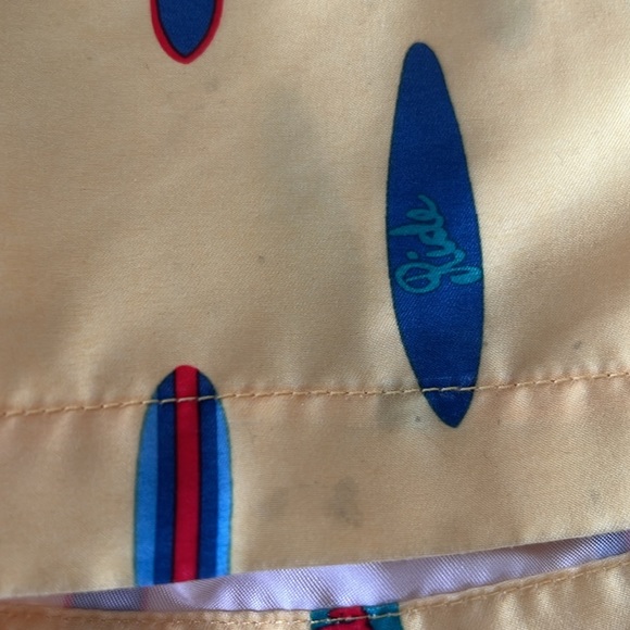 Polarn O. Pyret Boys Yellow Surfboard Swim Shorts Trunks Size 10-12 Y 146/152cm - Picture 7 of 8